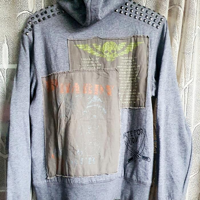 HOODIE ZIPPER ED HARDY VINTAGE