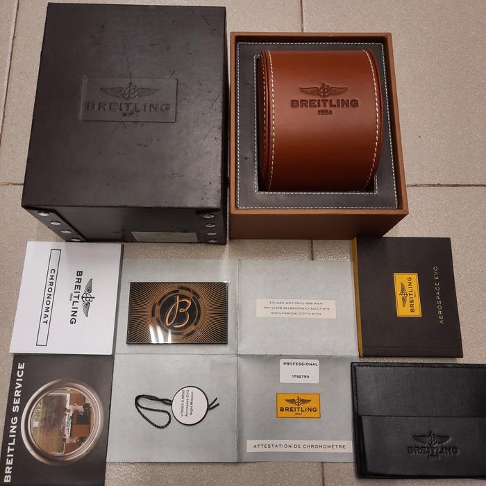 Fullset Breitling Box Watches Original Kotak Jam Rolex Omega Tag Heuer