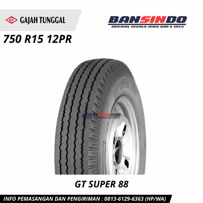 Ban GT SUPER 88 750 R15 12PR ( 7.50 15 / 750-15 / 750.15 )