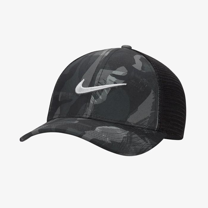 Topi Nike Dri-FIT AeroBill Legacy91 Camo Grey Trucker Cap Hat ORIGINAL