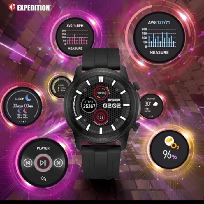 JAM TANGAN PRIA EXPEDITION SMARTWATCH ESW001 ESW 001. ORIGINAL