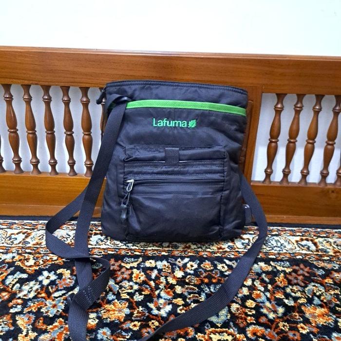 tas sling bag lafuma les hijau