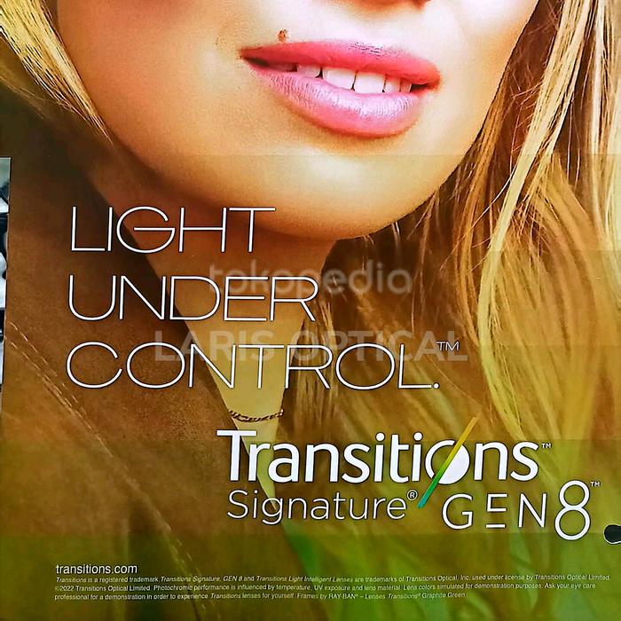LENSA ESSILOR Transition Signature Gen8 SETOK