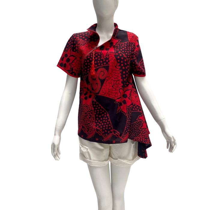 Blus batik bahan paris SALE