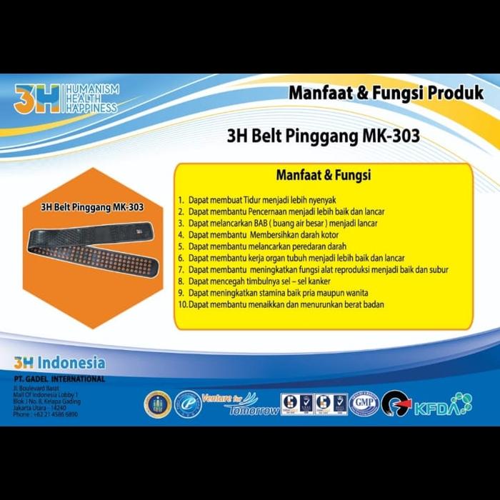 3H Belt Pinggang MK303 Korea