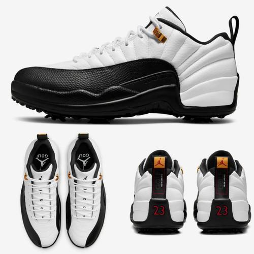 SEPATU GOLF AIR JORDAN 12 LOW GOLF TAXI DZ4120-100