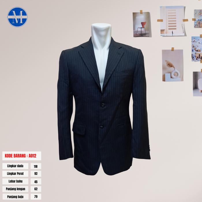FICCE COLLEZIONE Jas Pria Salur Hitam
