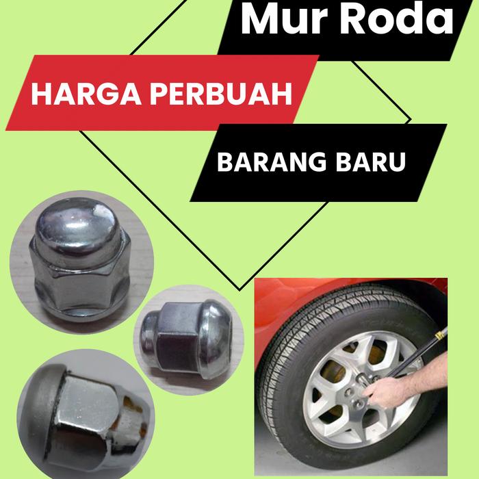 Mur Baut Roda Lug Nut Brio, Mobilio, BRV