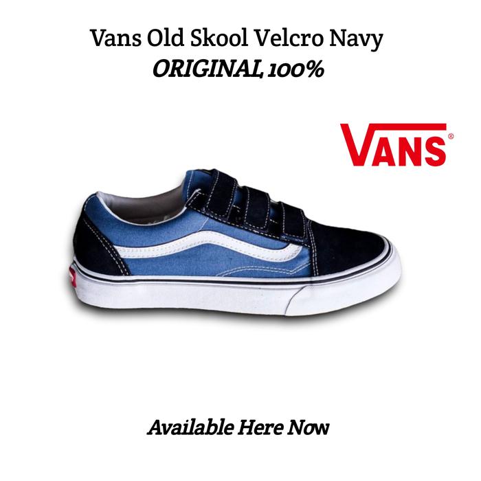 Vans Oldskool Velcro Classic “ Navy Black