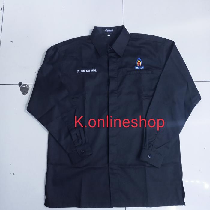 kemeja Pertamina Elpiji seragam Pertamina Elpiji baju Pertamina elpiji