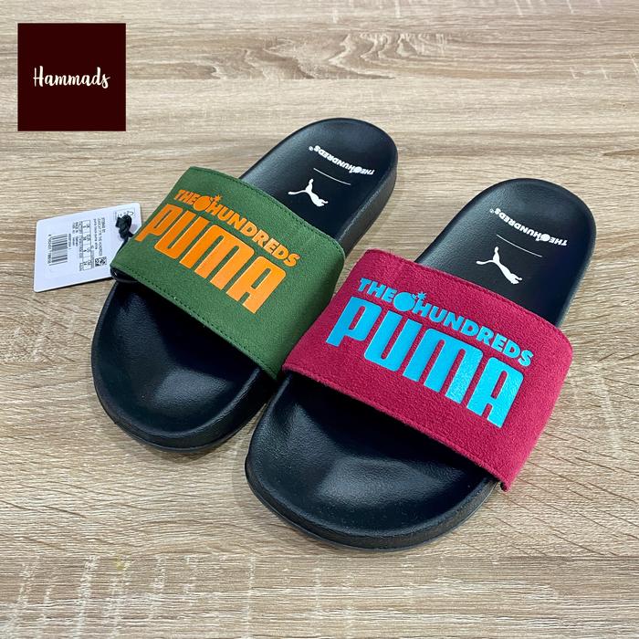 PUMA x THE HUNDREDS LEADCAT FTR SLIDE SANDAL