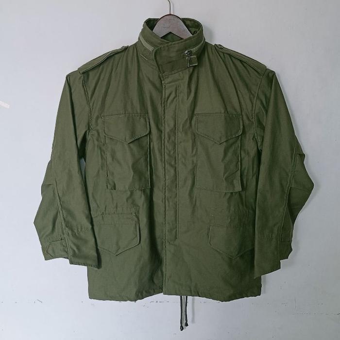 Jaket army dengan model klasik tentara korea 80-an