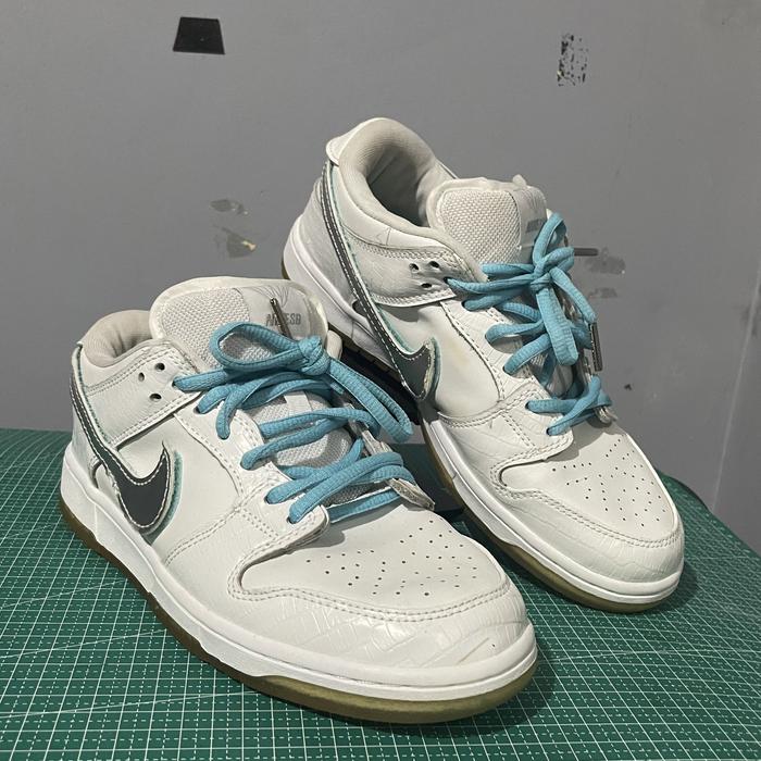 2nd Nike SB Dunk Low Diamond Supply Co White Diamond