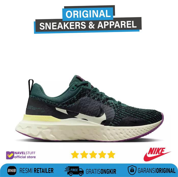 NIKE React Infinity Run 3 Mineral Teal/Black/Faded Spruce Original