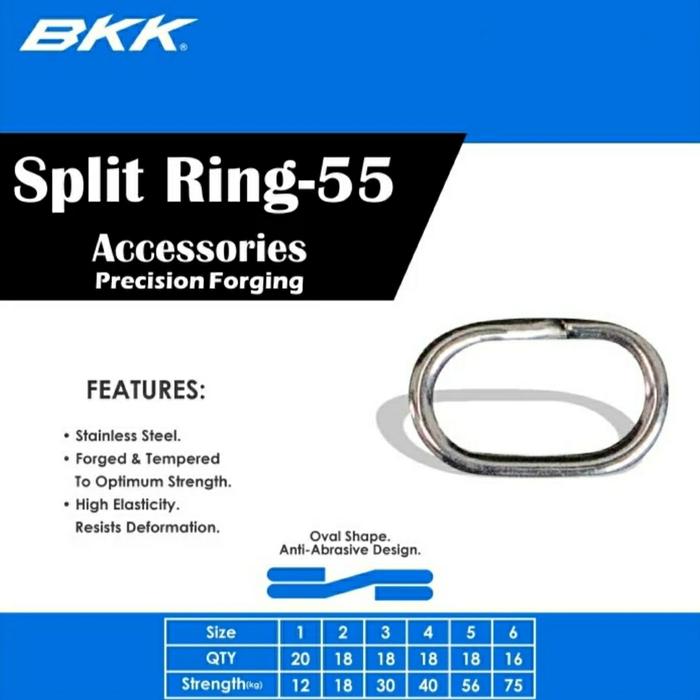 SPLIT RING BKK / BKK SPLIT RING-55 - BERKUALITAS