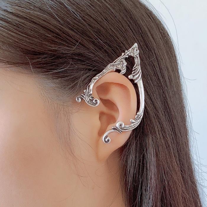 anting daun telinga fashion