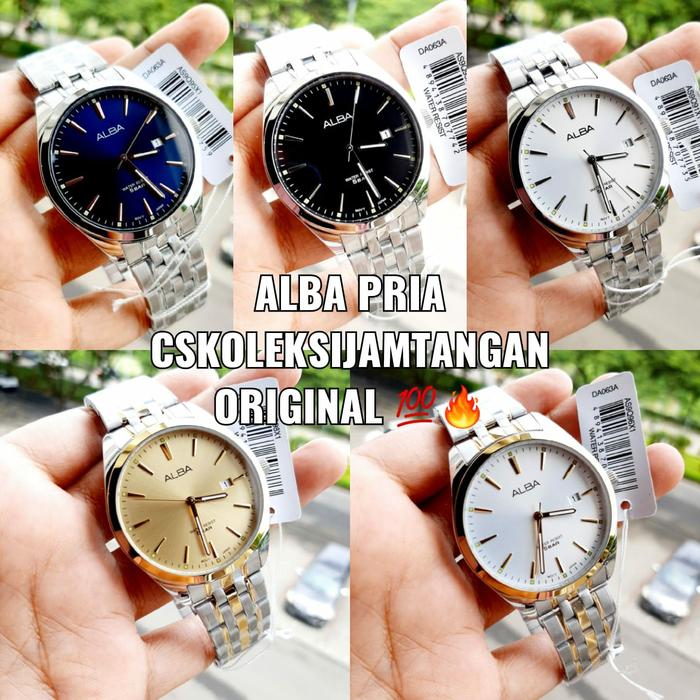 JAM TANGAN PRIA ALBA AS9Q91X1 AS9Q93X1 AS9Q95X1 AS9Q96X1 AS9Q98X1 ORI