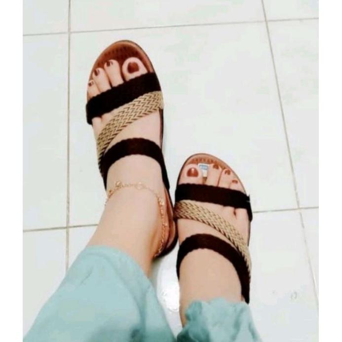 sandal wanita turki adesa slempang
