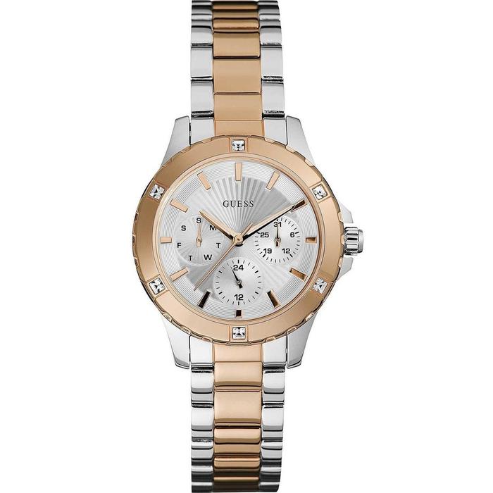 GUESS W0443L4 - Jam Tangan Wanita Analog ORIGINAL - Stainless Steel