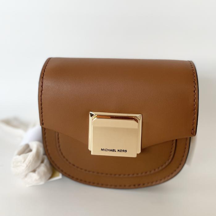 MK Lita Extra Small Leather Crossbody Bag