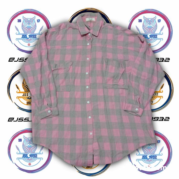 Kemeja Flanel PENIEL VINTAGE ORIGINAL Second Murah Retro Outfit