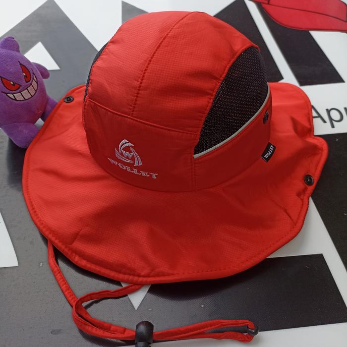 THRIFT TOPI SECOND BUCKET JUNGLE HAT WOLLEY