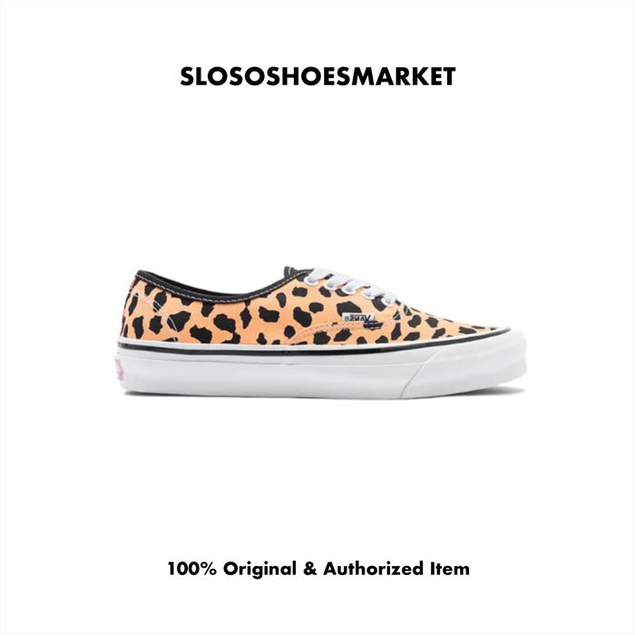 Vans Vault OG Authentic LX x Wacko Maria Leopard - 100% Original