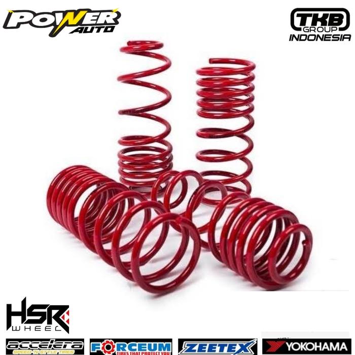 lowering kit mobil agya empuk, per mobil ceper hsr red