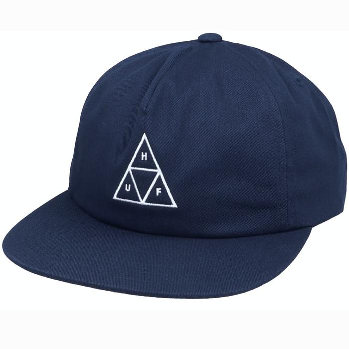 Topi HUF Navy Snapback Original