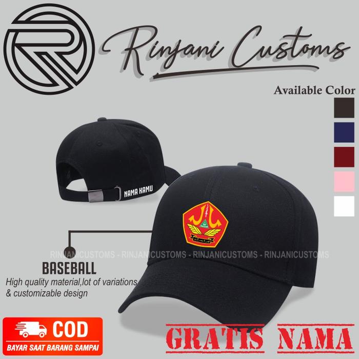 TOPI BASEBALL BANSER GRATIS NAMA DAN MASKER - BARISAN ANSOR SERBAGUNA
