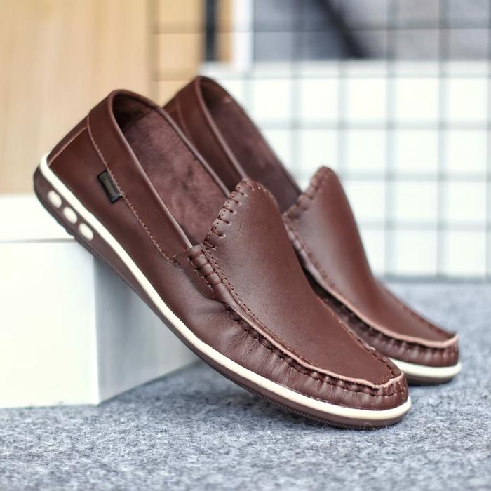 CEVANY MYTH - Sepatu Casual Slip On Loafer Pria Cevany Kulit Asli ORI