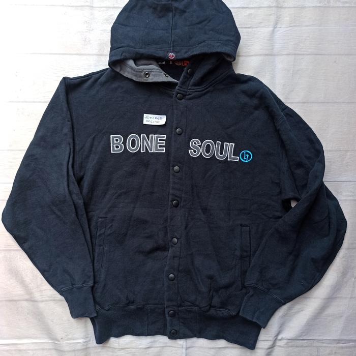B ONE SOUL Varsity hoodie jacket size L