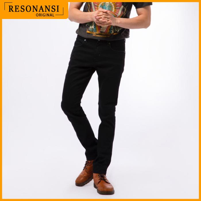 CELANA JEANS PRIA TERBARU WRANGLER ORIGINAL SKINNY VEGAS 08P22 HITAM