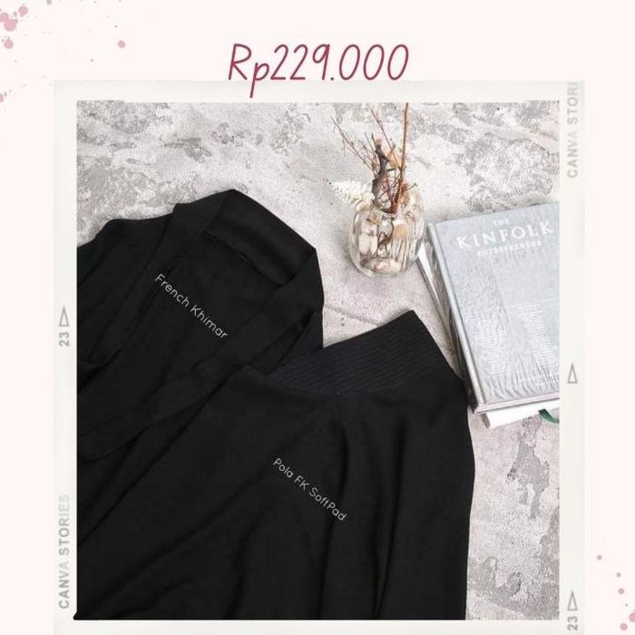 Khimar Kawa Jetblack FK Softpad by Sofni