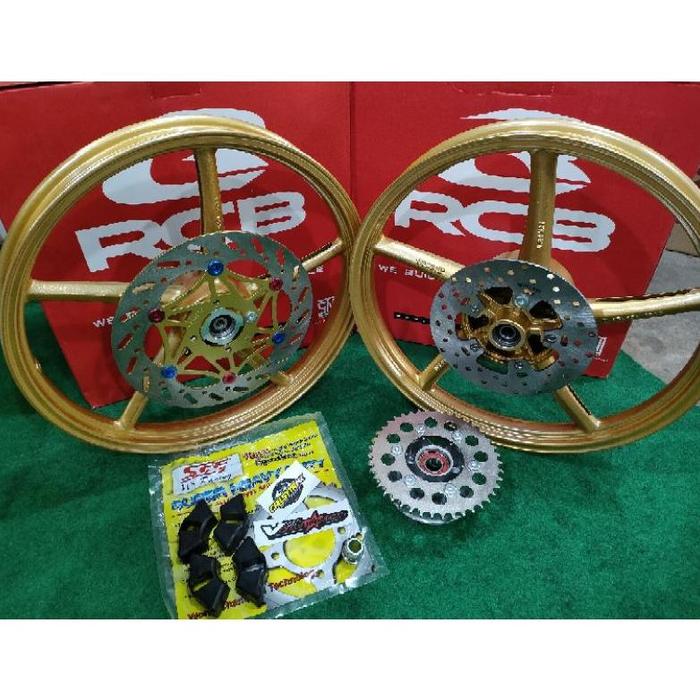 Baru velg rcb pnp klx/dtracker & crf 150 & wr 155 & megapro free