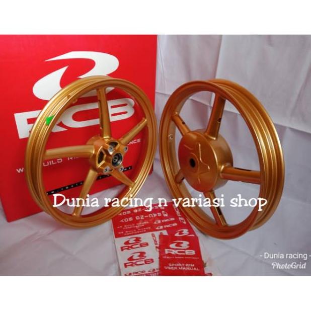 Baru Velg RCB Beat karbu Beat fi Scoopy Genio Vario 110 Vario 110 fi