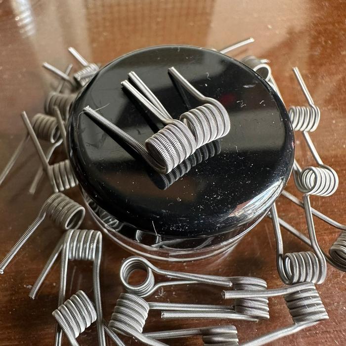 BABY ALIEN COIL NI80 MLETEK (SEPASANG) INCLUDE POT CREAM MURAH