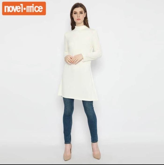 Le Rosetz Tunik Rayon Spandex Putih