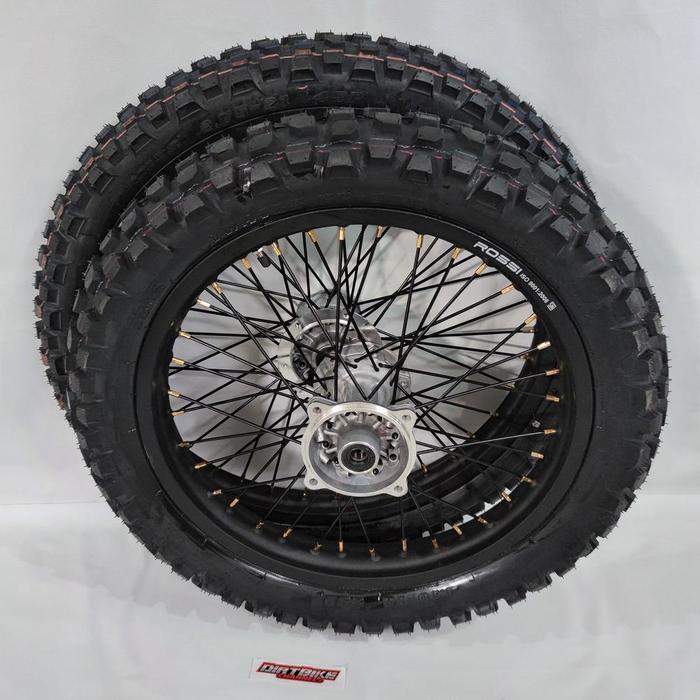 Baru Velg SET KLX 18 21 Depan Belakang Lingkar SET + BAN Trail KLX 150