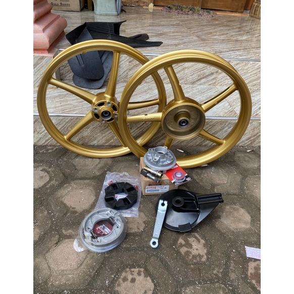 Baru velg rossi copy velg rcb pnp HONDA TIGER MEGAPRO velg rcb RX KING