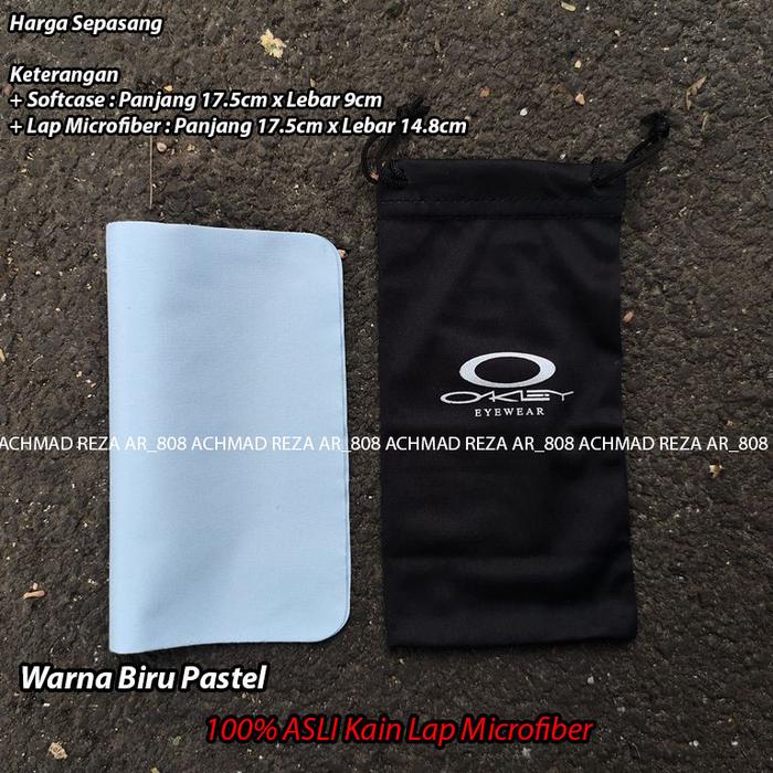 Sofcase Kacamata Case Hp + Kain Lap ASLI Microfiber Sarung HP Kacamata