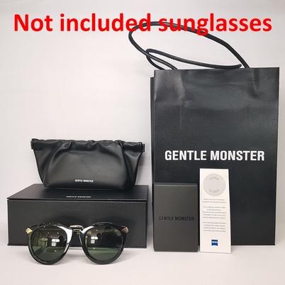 Exlusive Black Box Kacamata Sun Glass GM Hitam 5PCS Super Premium