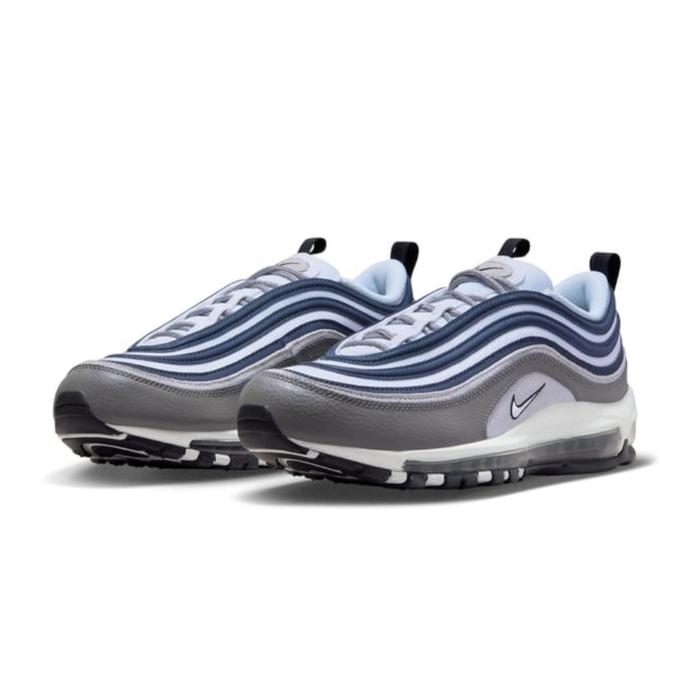 NIKE AIR MAX 97 GEORGETOWN WHITE GREY NAVY ORIGINAL