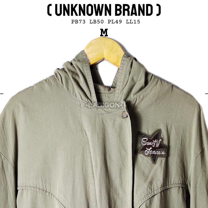 Jaket Hoodie Wanita Vintage Preloved Second Thrift Original M123