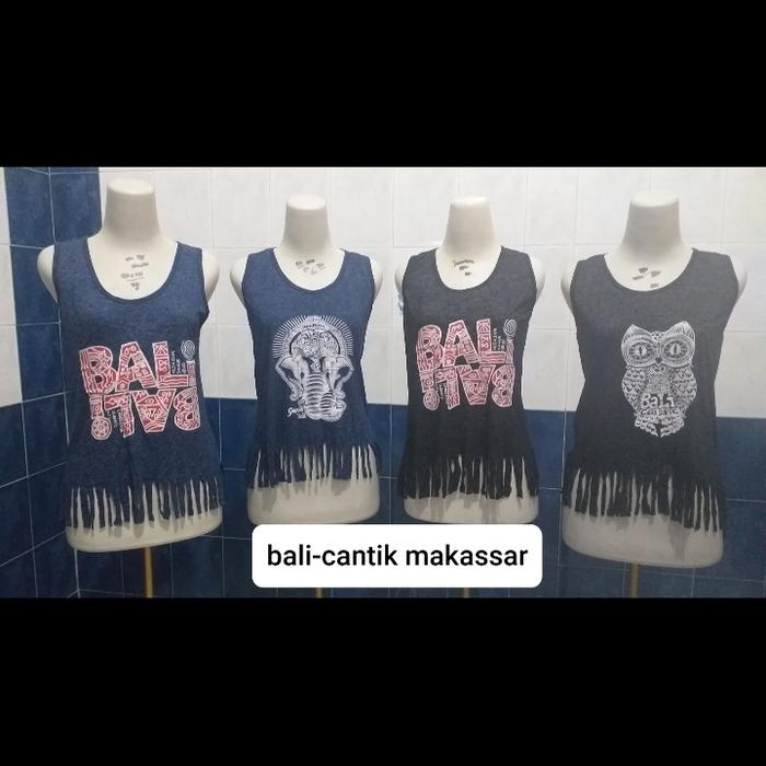kaos singlet bali wanita