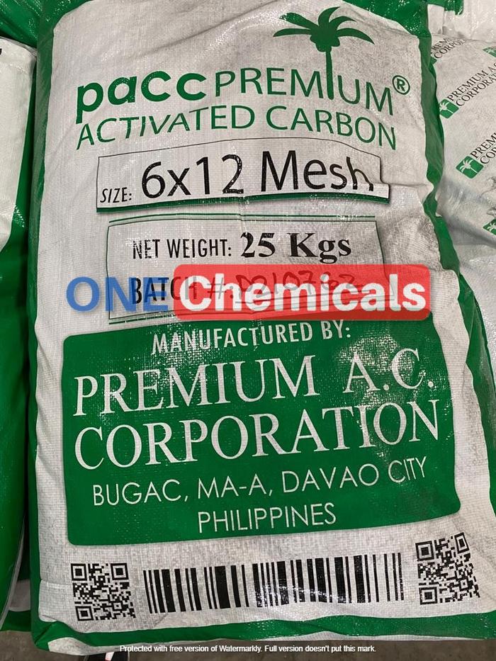 Karbon Aktif Premium Davao Filipina PACC Activated Carbon 25 KG