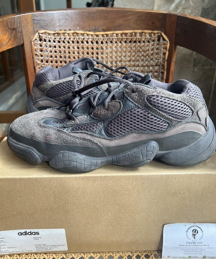 Adidas Yeezy Boost 500 Utility Black Original 100%