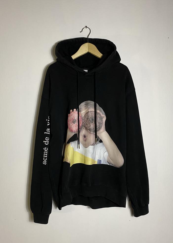 acme de la vie donut boy hoodie