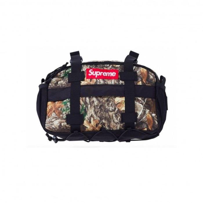 SUPREME WAIST BAG FW19 REAL TREE CAMO