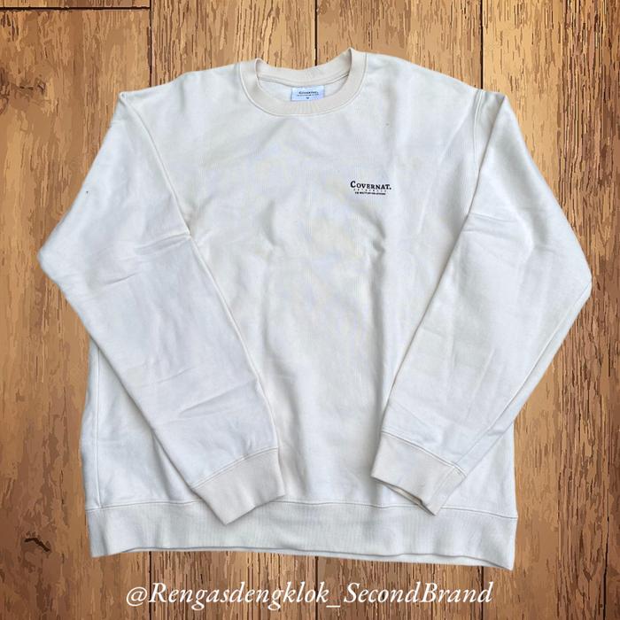Jaket Hoodie Crewneck Covernat Second Very Good Condition Untuk Pria & Wanita